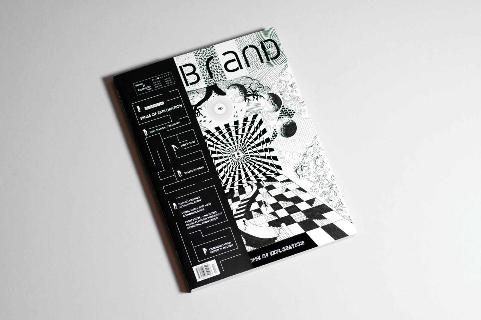 BranD, International Commercial Cross-communication Design Bimonthly, Issue 13 (2014A/Jan.)